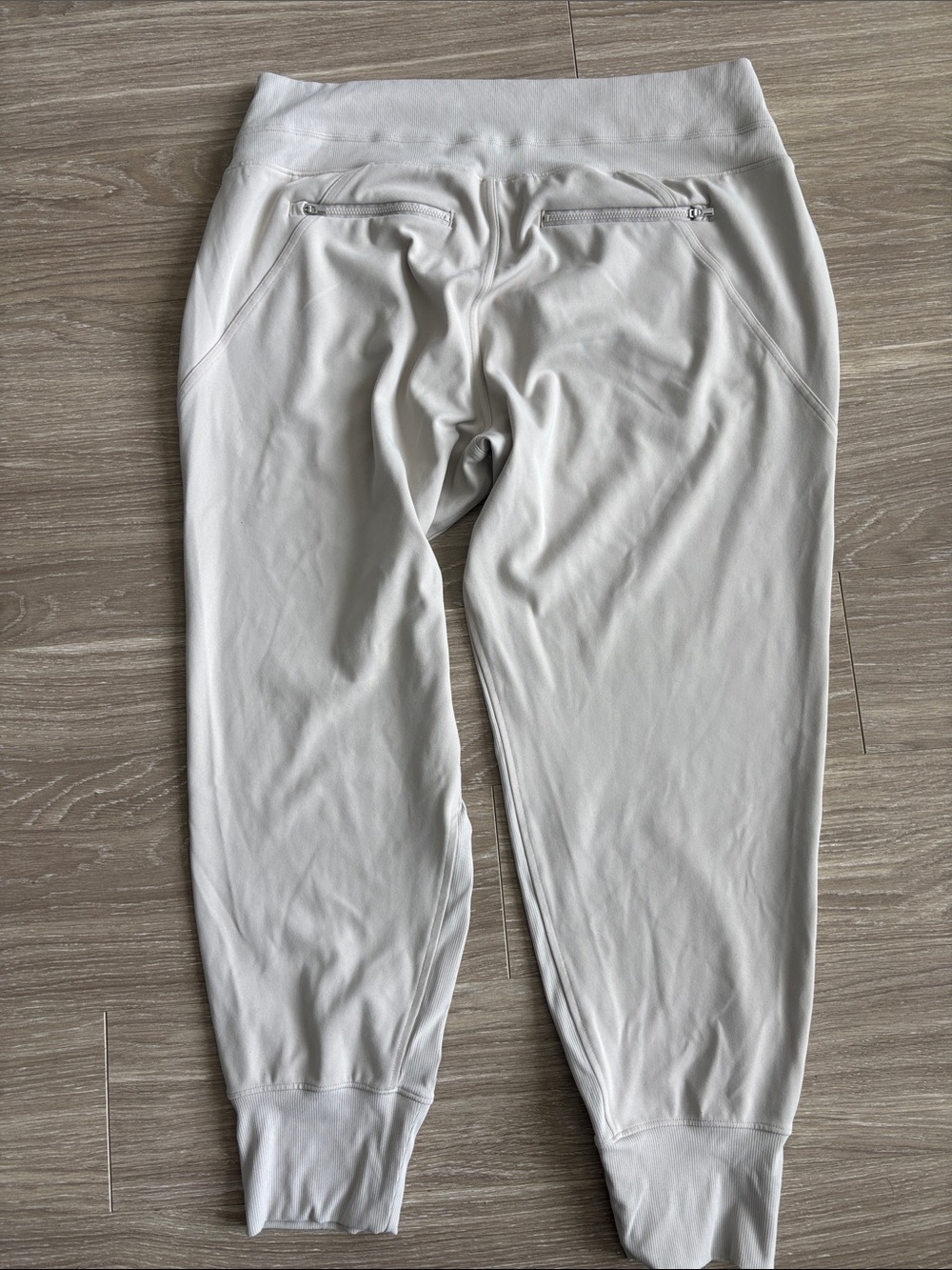 Athleta Women's High-Waist Jogger Pants - Beige - Picture 5 of 6